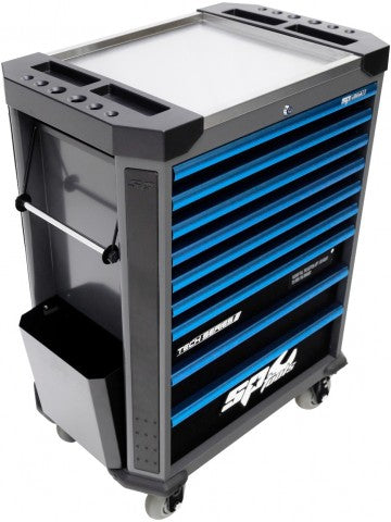 Servante 9 tiroirs dont 4 équipés de 214 outils TECH Series | SP Tools