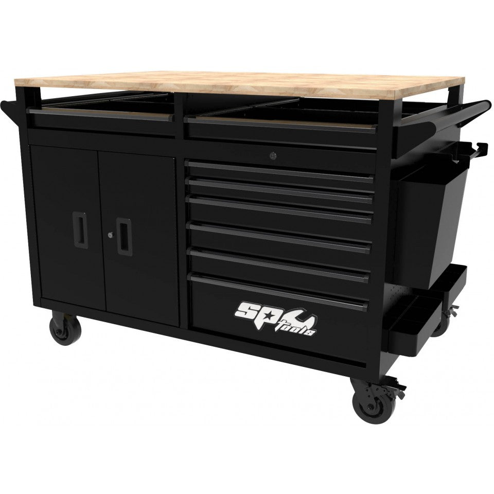 Servante POIDS LOURDS 16 tiroirs dont 12 équipés de 544 outils USA SUMO SERIES | SP Tools