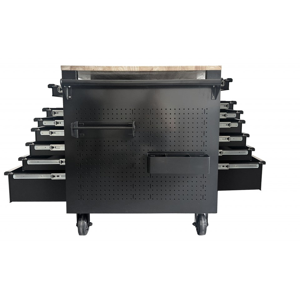 Servante 16 tiroirs vide XXL plateau Inox USA SUMO SERIES | SP Tools | SP44651