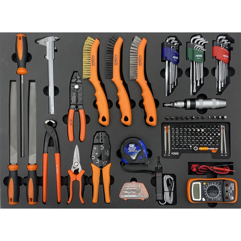 Servante 15 tiroirs dont 9 équipés de 620 outils USA SUMO SERIES | SP Tools | SP01069US