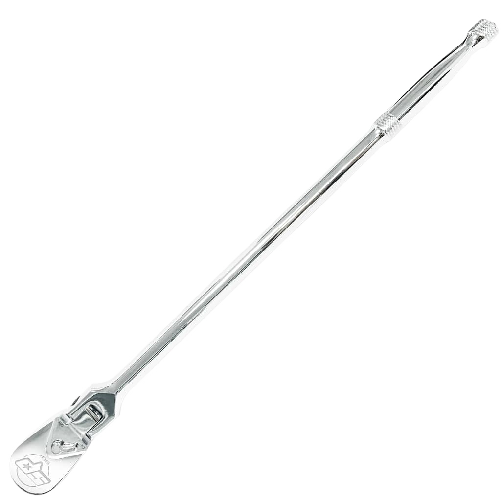 Cliquet 1/2'' étanche réversible à tête articulée - 455 mm - 90 dents - Poignée chromée | SP Tools Default Title