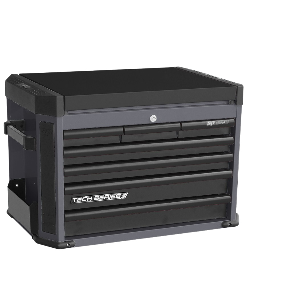 Coffre Série Tech équipé de 150pcs | SP Tools Noir Noir