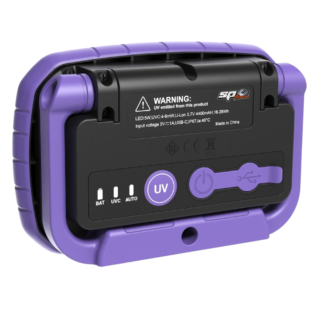 Lampe de désinfection UV-C rechargeable | SP Tools