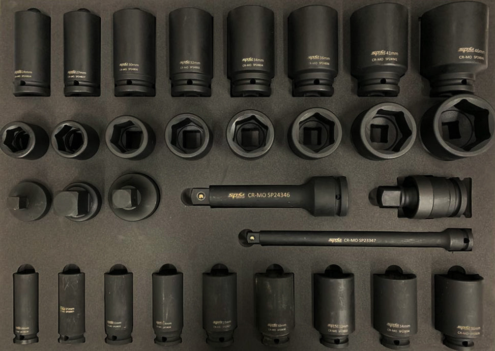 Servante XL 14 tiroirs équipée - 424 pièces | SP Tools