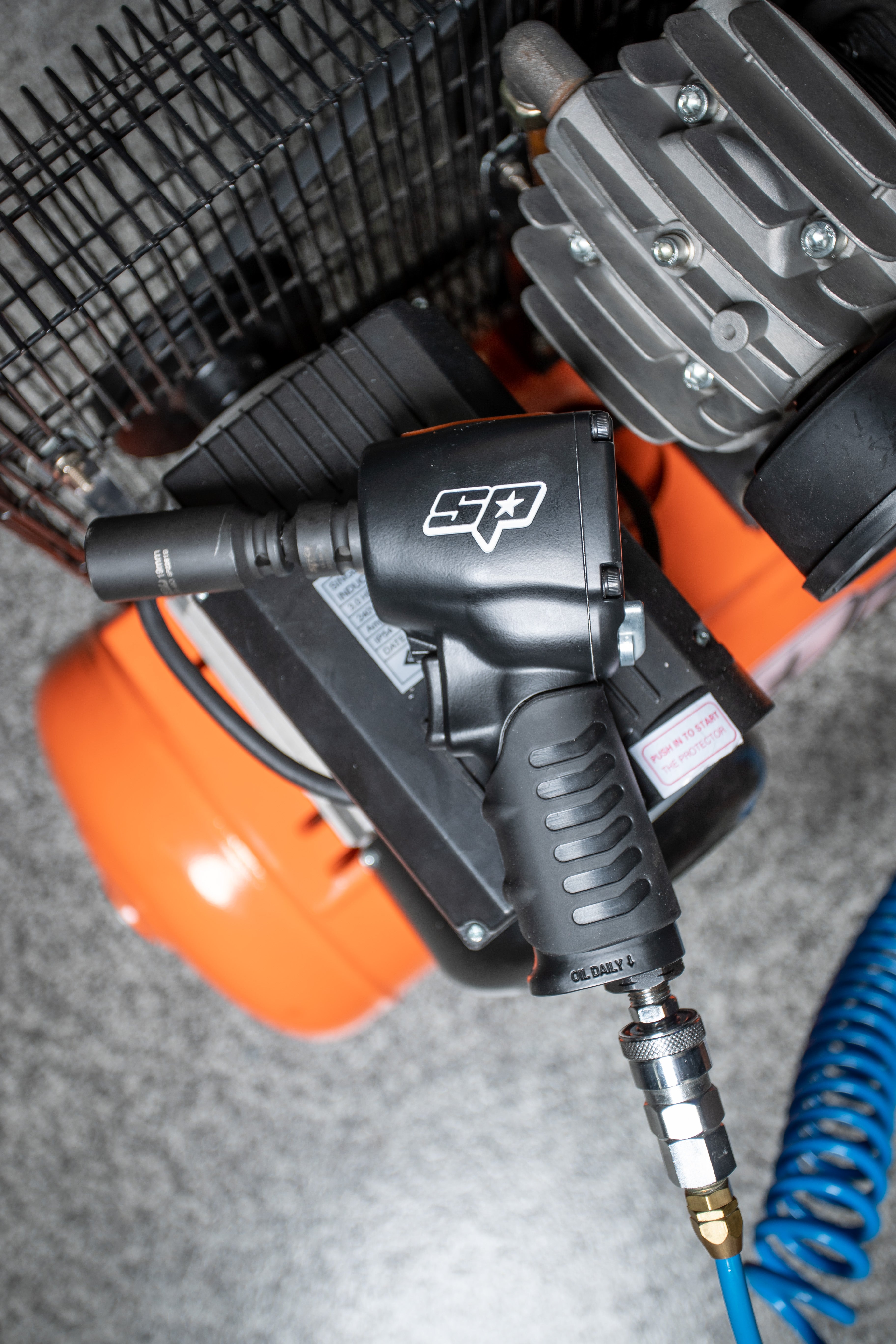 Mini clé à chocs pneumatique 1/2'' - Ultra Compacte 93 mm | SP Tools