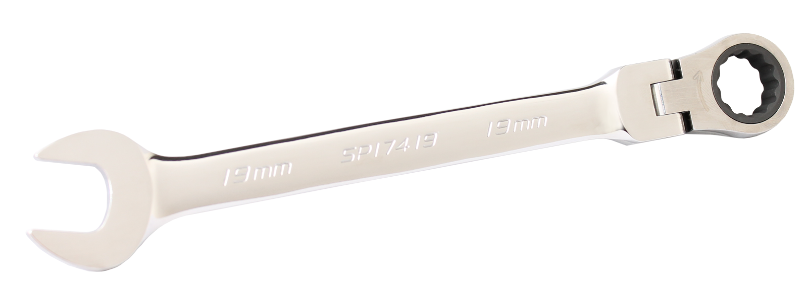 Clé mixte à cliquet à tête articulée | SP Tools 27 mm