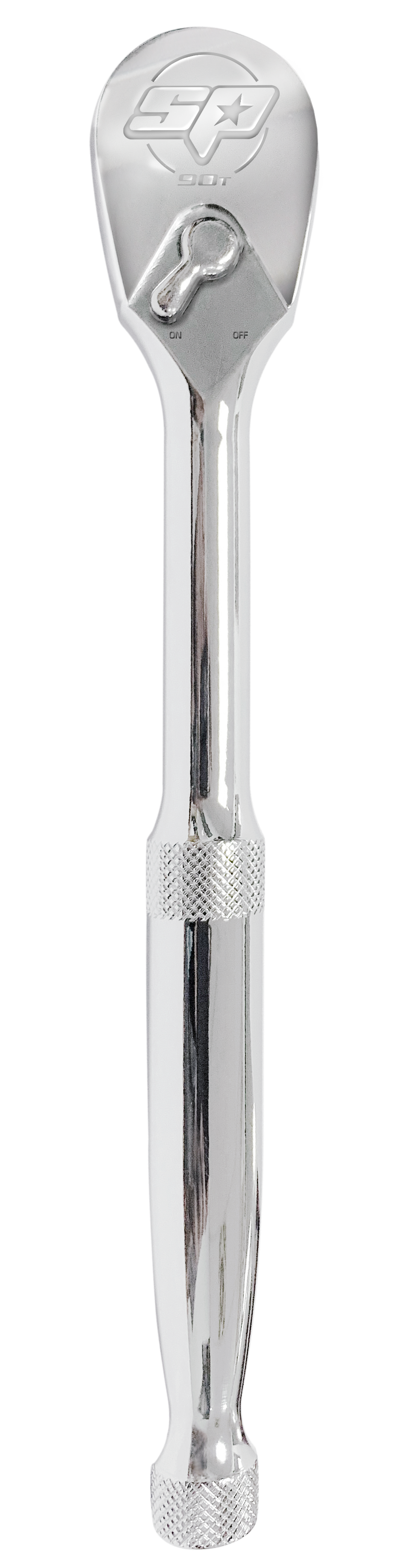 Cliquet 3/8'' étanche réversible - 195 mm - 90 dents - Poignée chromée | SP Tools Default Title