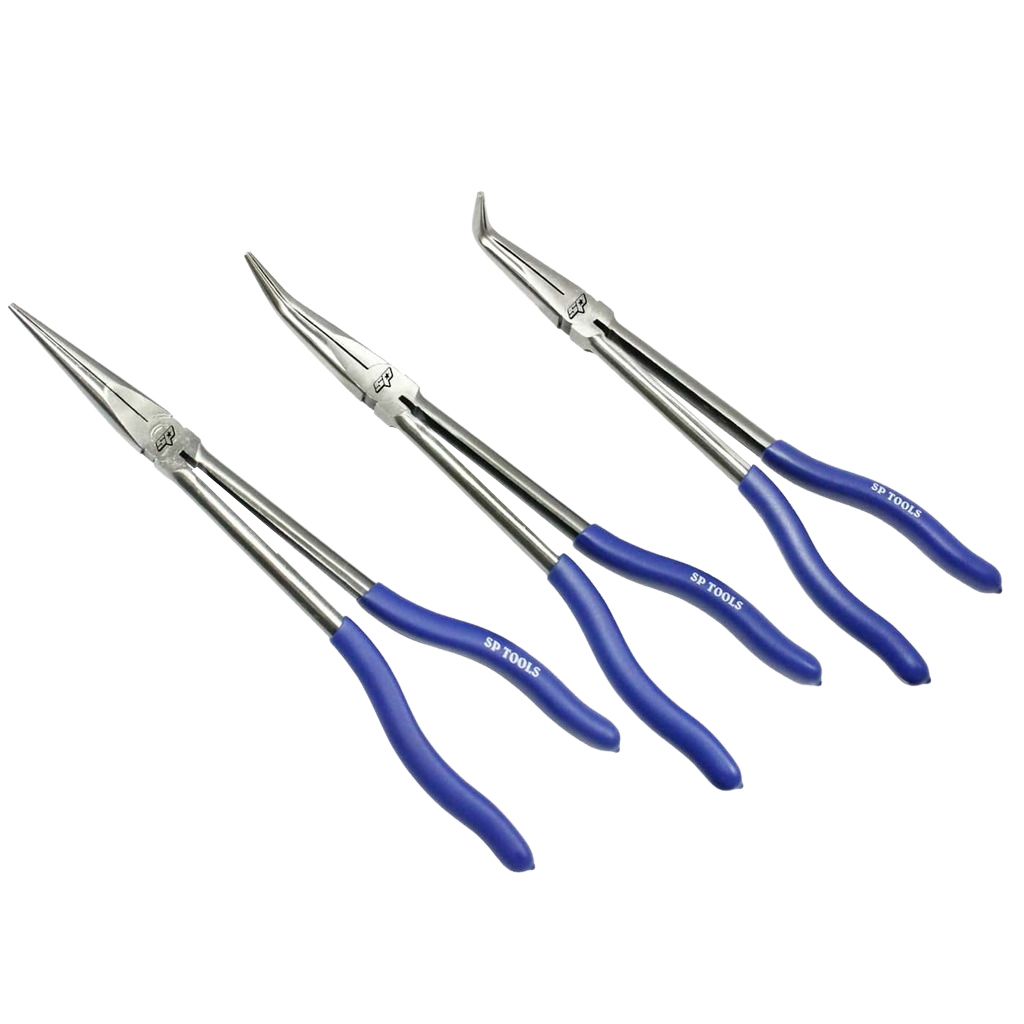 Jeu de pinces à long bec - 3pcs | SP Tools Default Title