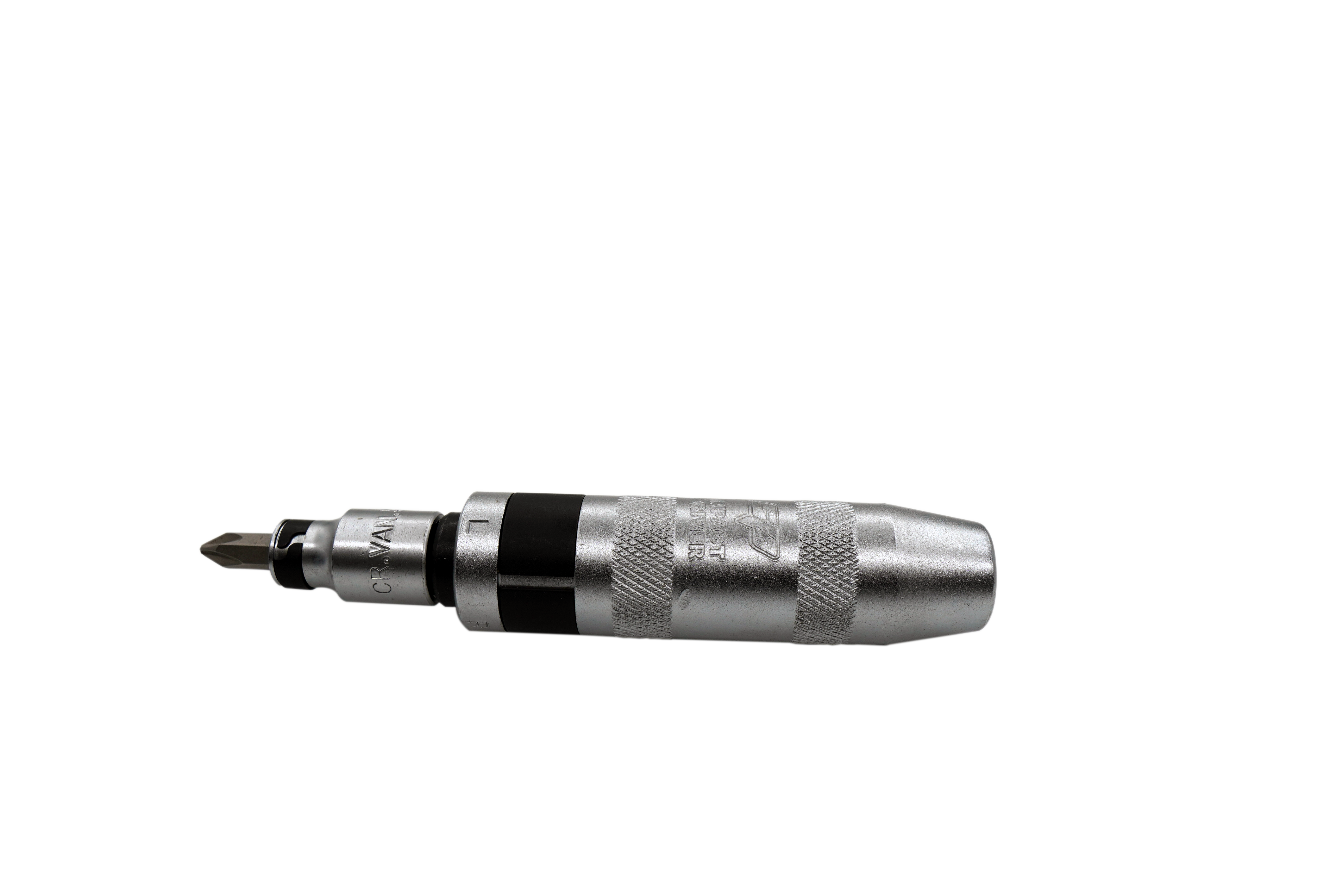 Tournevis à frapper avec embouts intercheangeables - 13 pièces dont 12 embouts cruciformes Phillips, fentes et hexagonaux | SP Tools