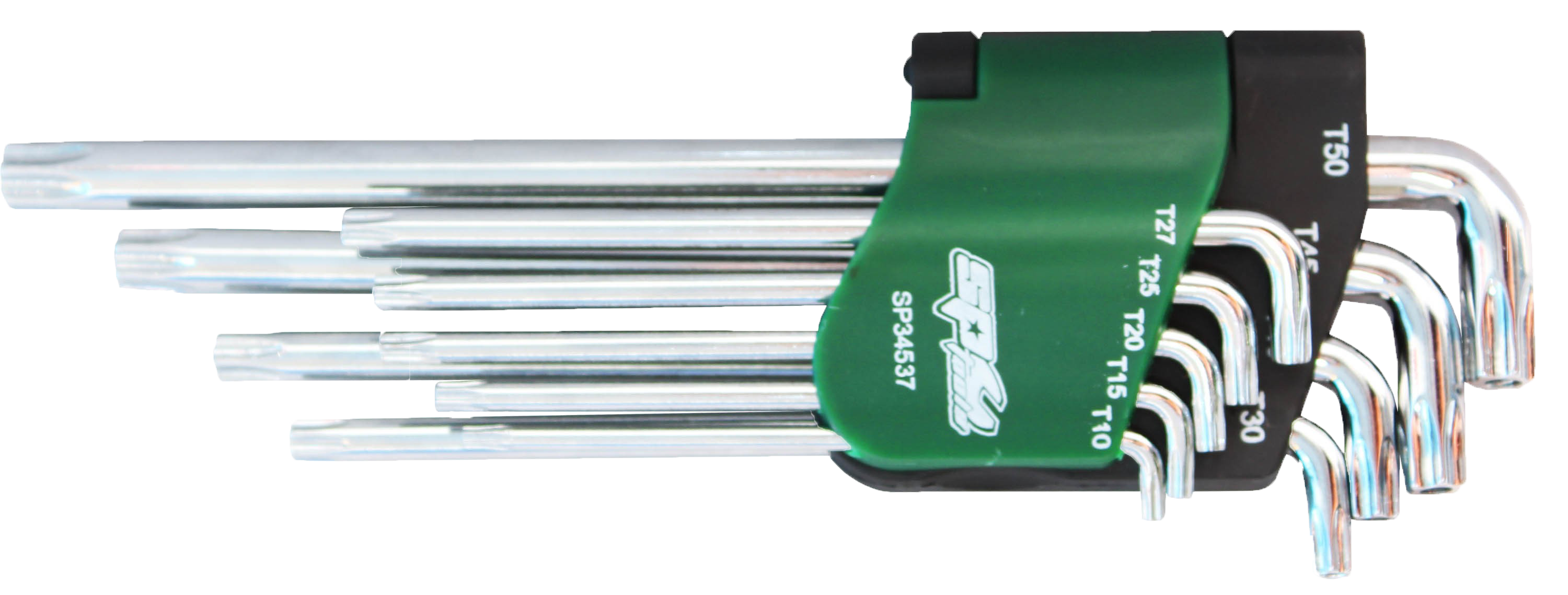 Jeu de clés mâles courtes Torx - de T-10 à T-50 - 9 pièces | SP Tools Default Title