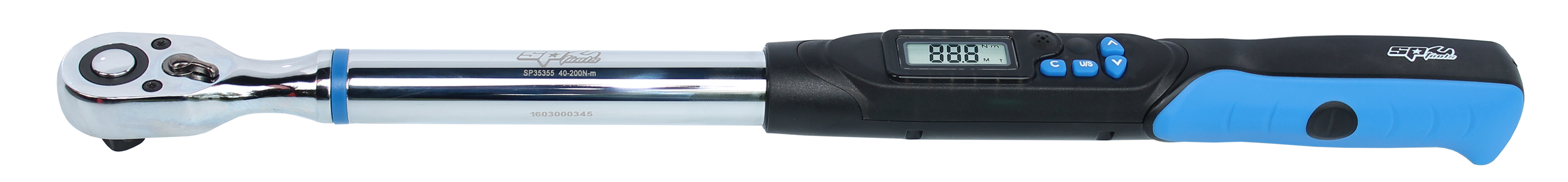 Clé dynamométrique digitale à déclenchement | SP Tools 1 2'' - 530 mm - 10 à 200 Nm