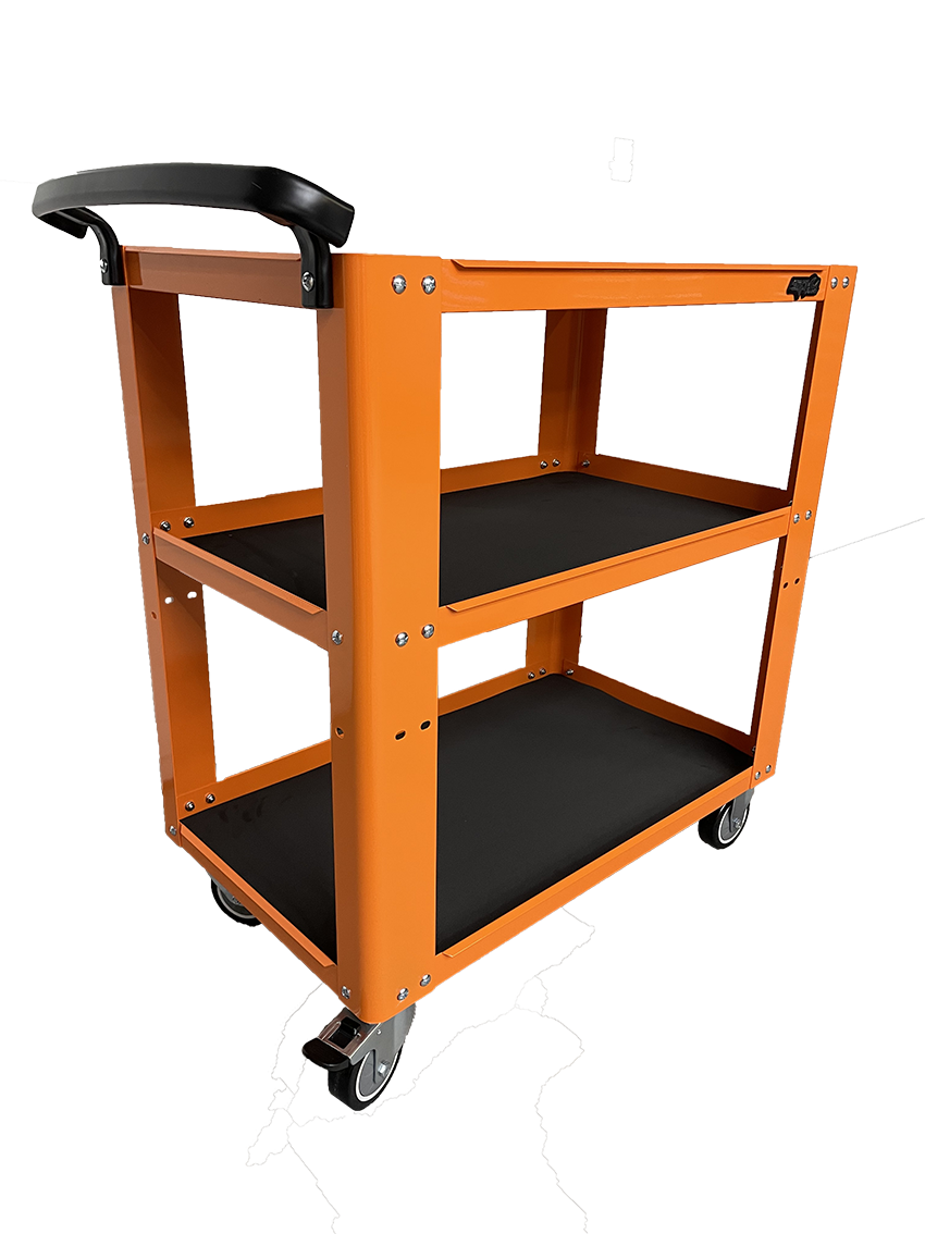 Chariot de service professionnel 3 plateaux | SP Tools