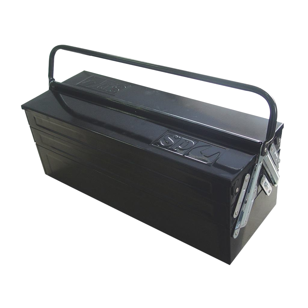 Caisse à outils noire 5 compartiments | SP Tools Default Title