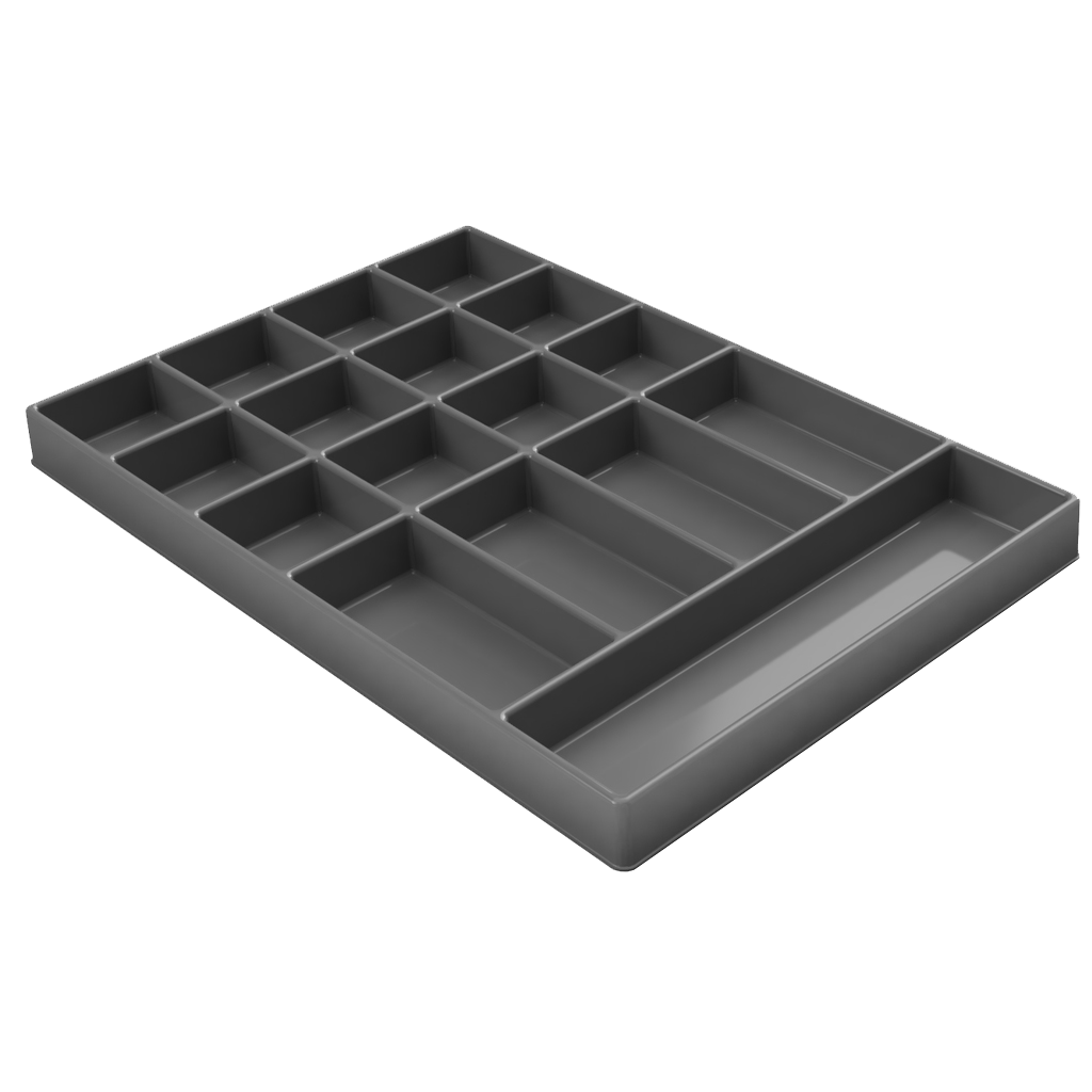 Compartiment en polycarbonat pour 1/2 tiroir pour mobilier USA | SP Tools Default Title