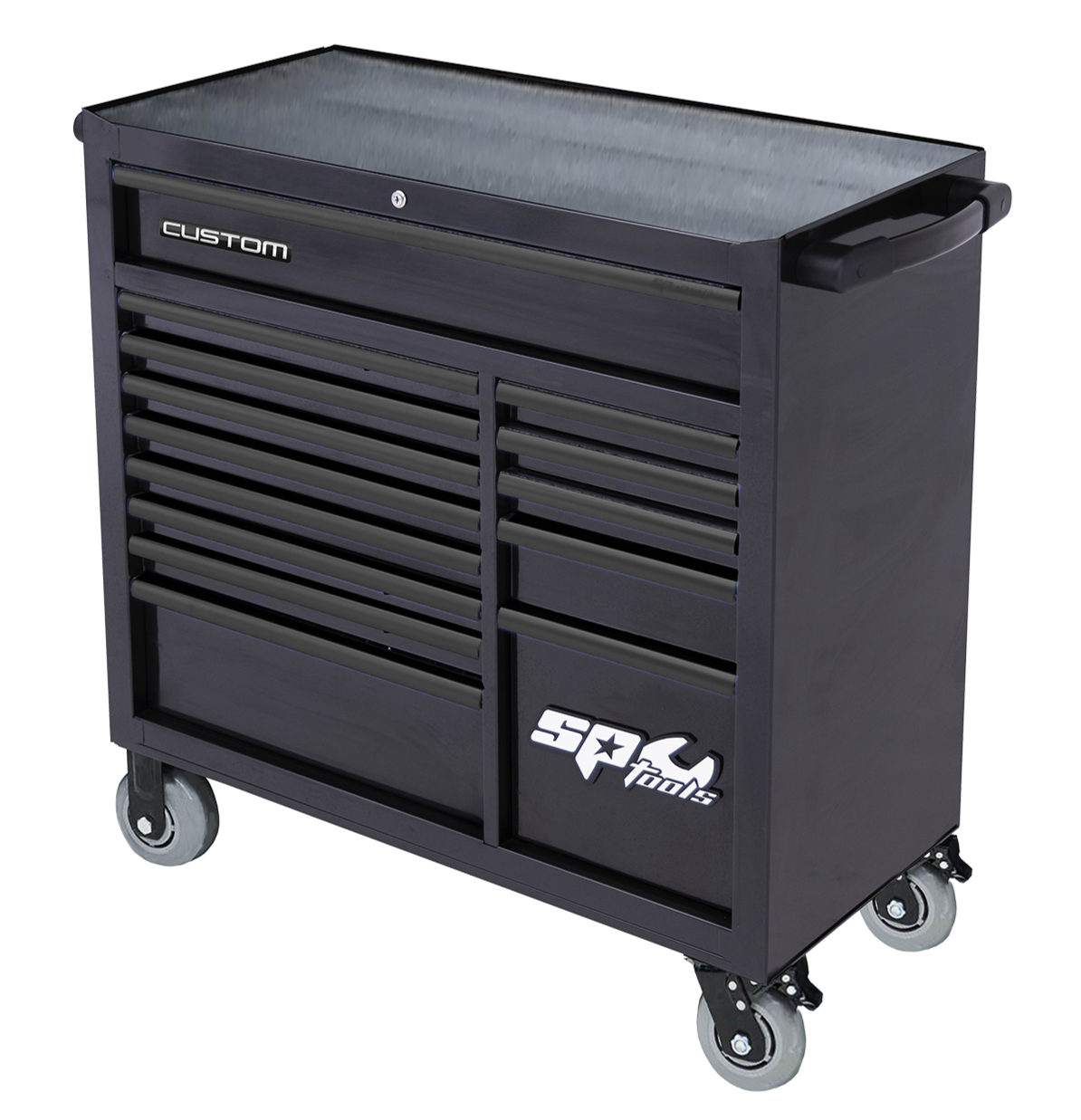 Servante XL 14 tiroirs - Noir | SP Tools