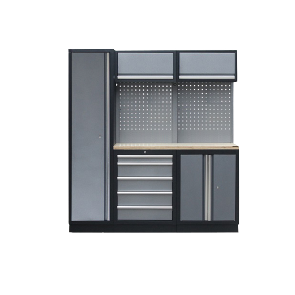 Composition pour atelier 2 modules et armoire simple | SP Tools Bois