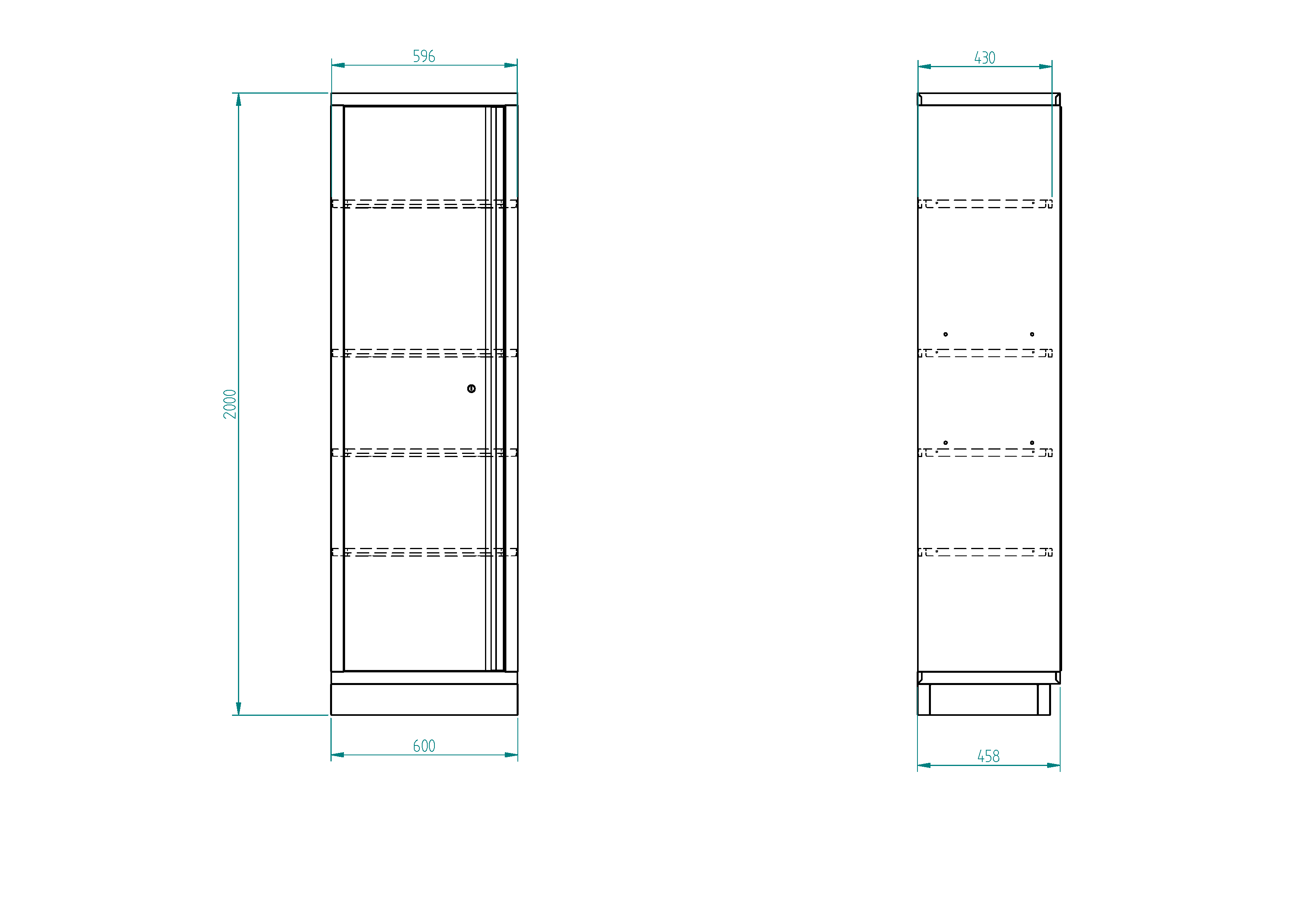 Armoire haute simple porte | SP Tools