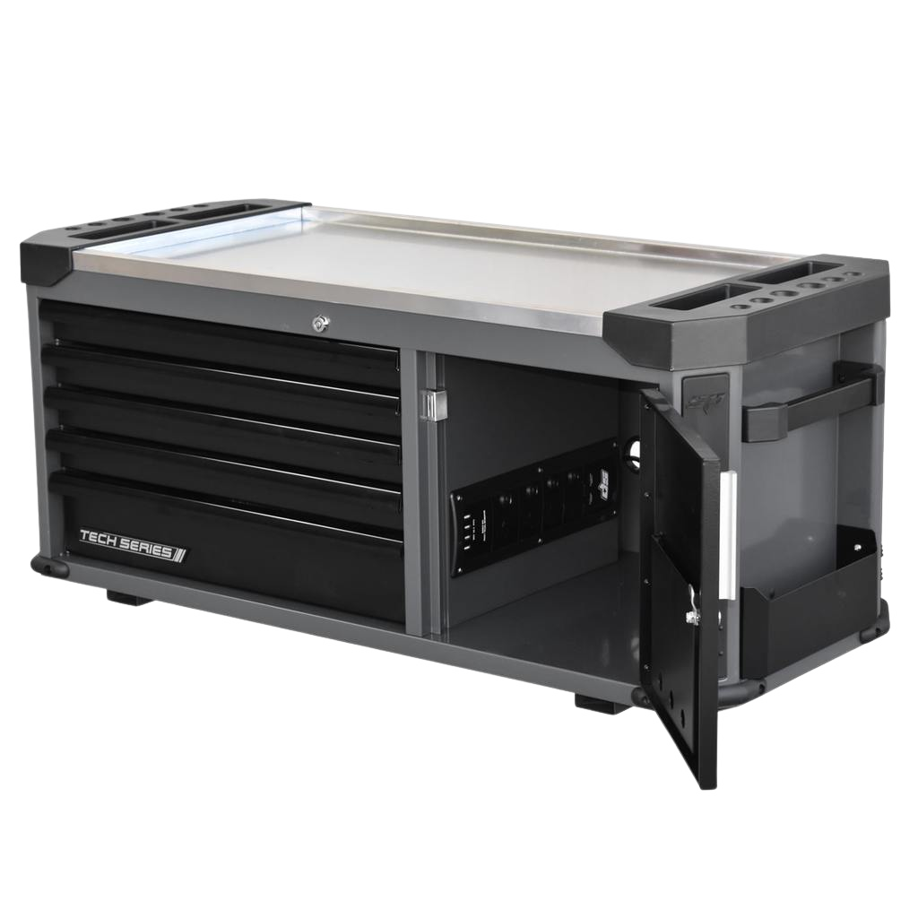 Coffre large 5 tiroirs + porte Tech Series | SP Tools