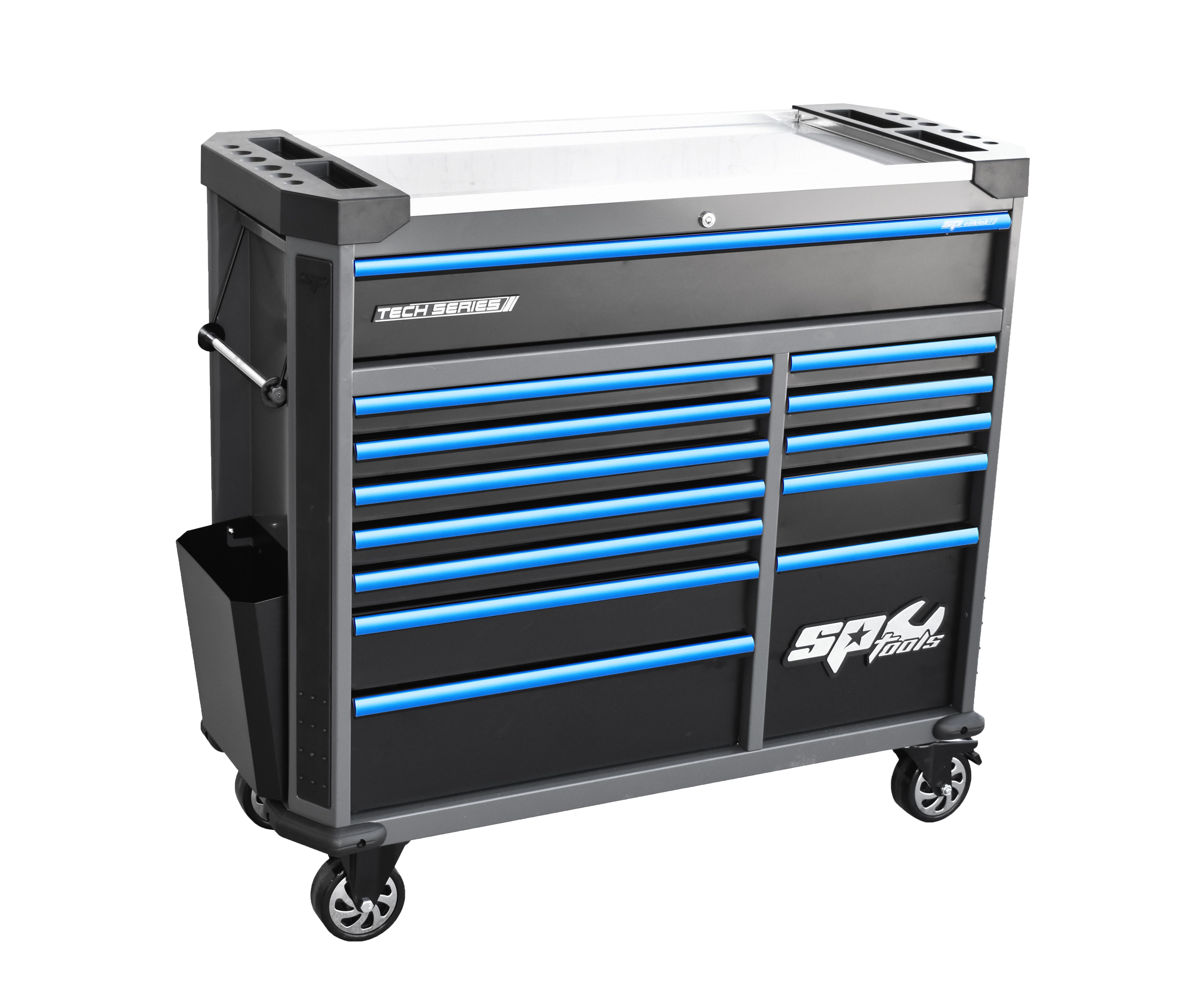 Servante XL 13 tiroirs Tech Series | SP Tools Noir Bleu