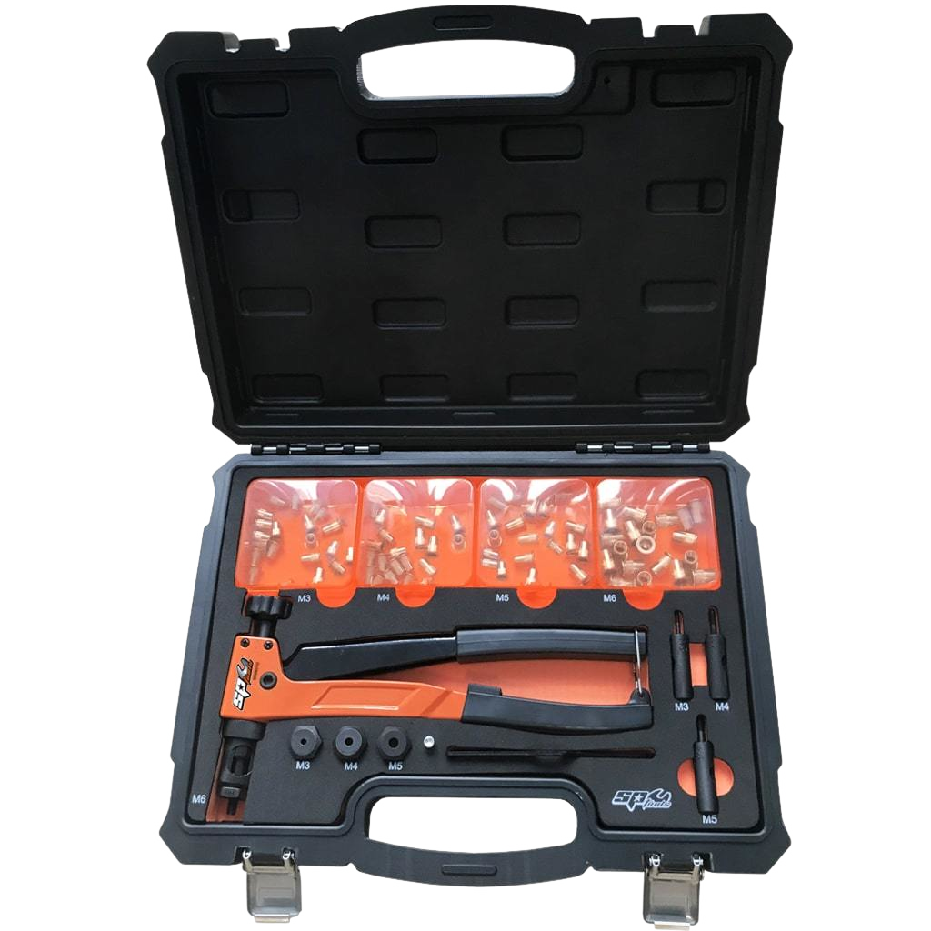 Coffret pince à riveter et rivets aveugles - M3 à M6 | SP Tools Default Title
