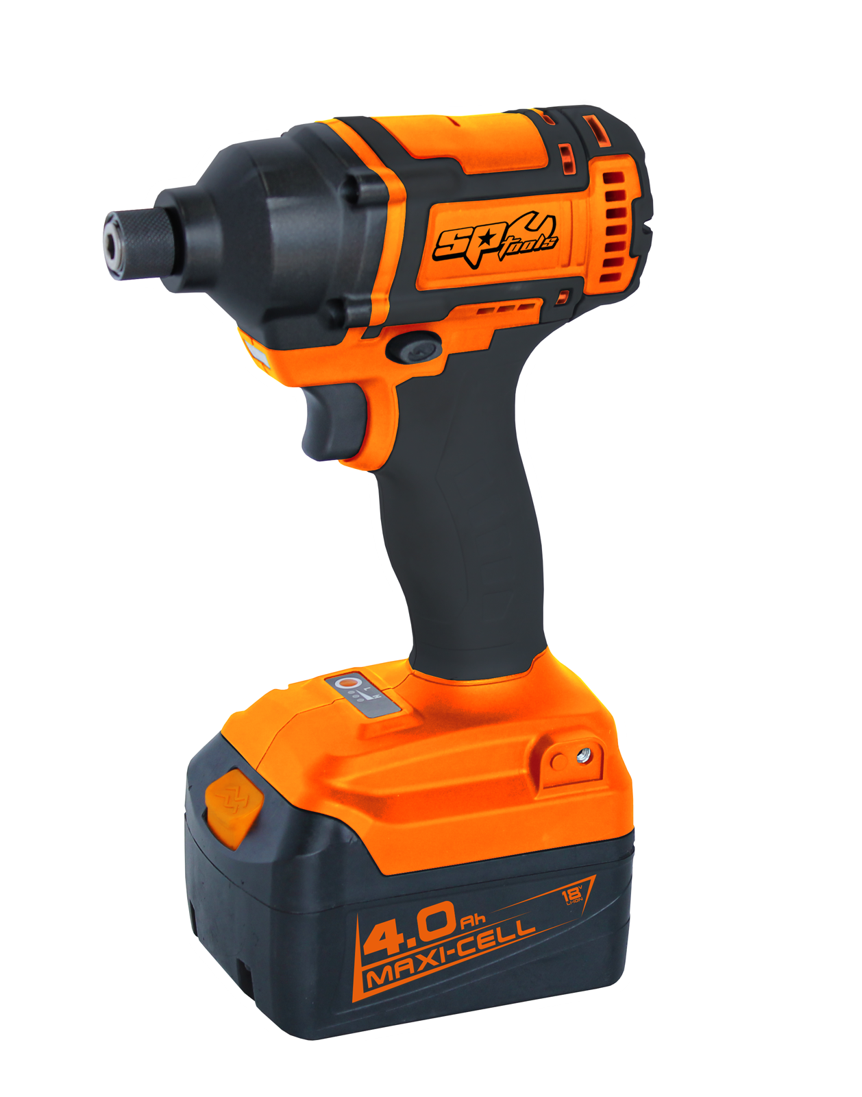 Visseuse à chocs 1/4'' 18V - Brushless, 205 Nm, 3000 tr/min - 1 batterie et 1 chargeur inclus | SP Tools Default Title