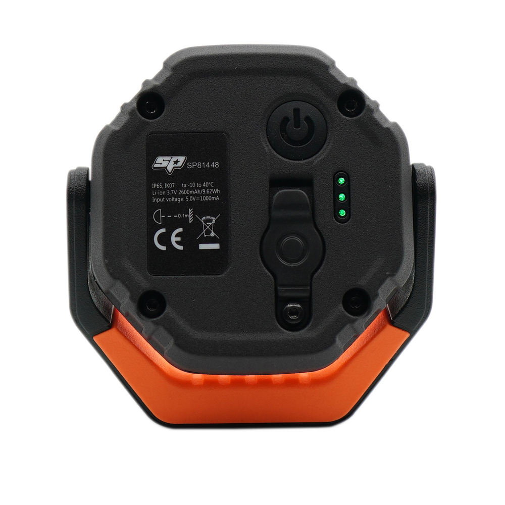 Projecteur spot LED COB compact rechargeable | SP Tools