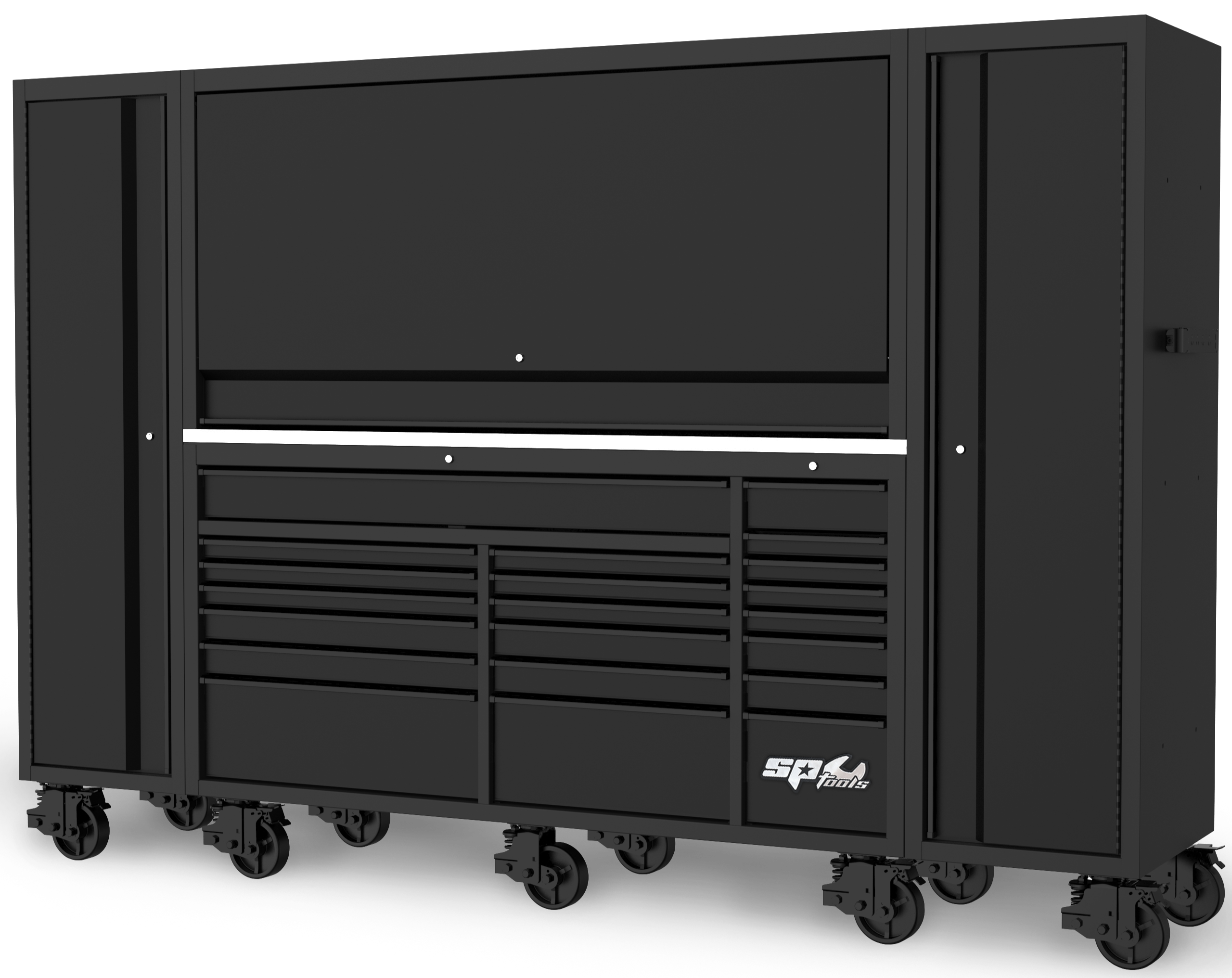 Établi roulant SUMO avec coffre et 2 armoires latérales | SP Tools Default Title