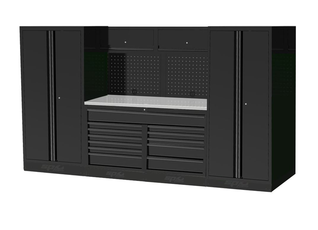 Aménagement d'atelier ou garage - armoires doubles, meuble double | SP Tools