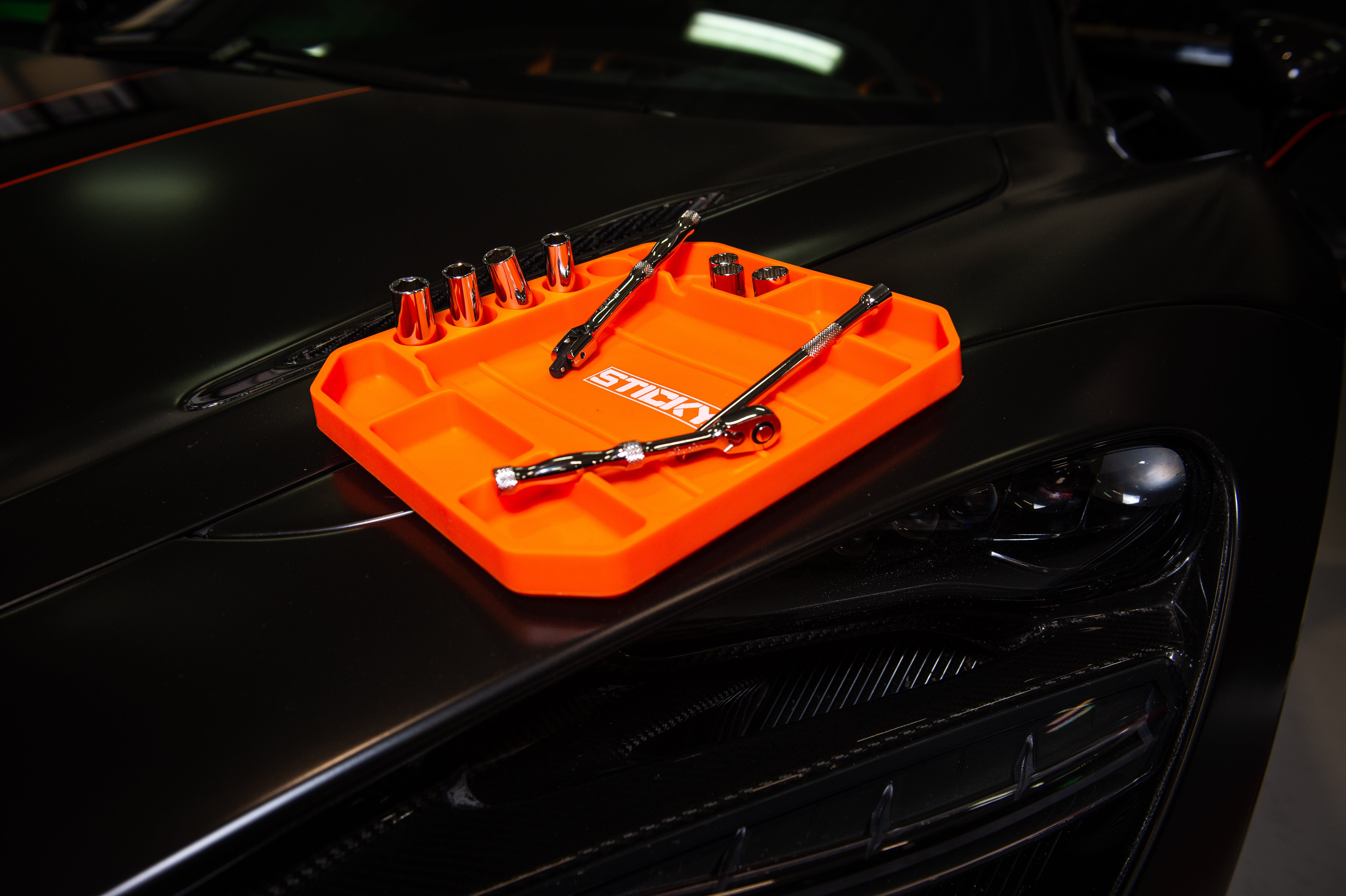 Plateau souple orange set de 2 pièces | SP Tools