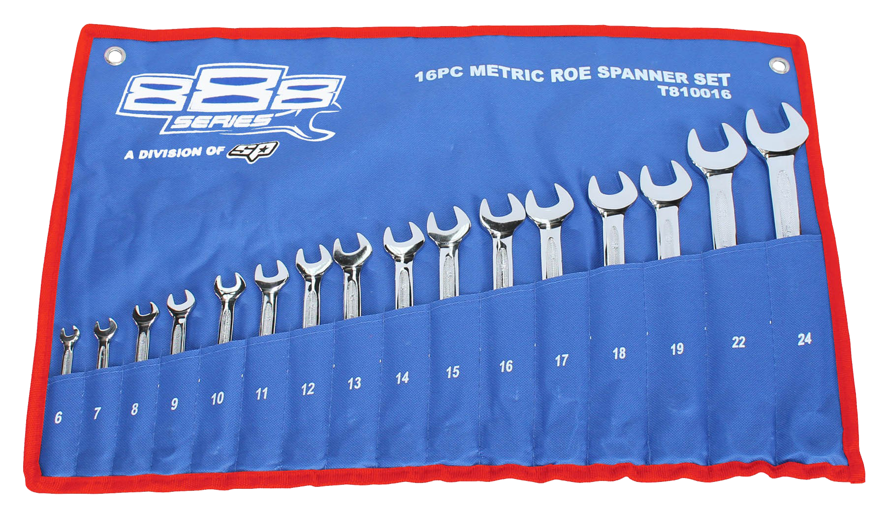 Jeu de clés mixtes - de 6 à 24 mm - 16 pièces | SP Tools Default Title