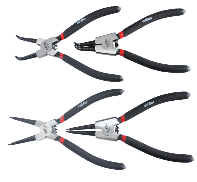 Lot de pinces circlips - 175 mm - 4 pièces | SP Tools Default Title