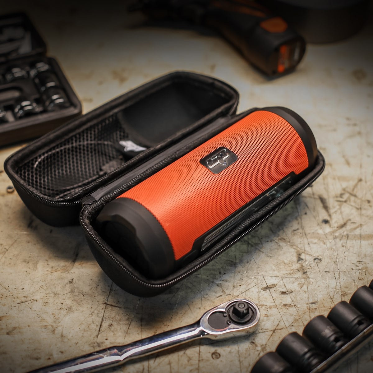 Haut-parleur sans fil idéal garage automobile - 6 W | SP Tools