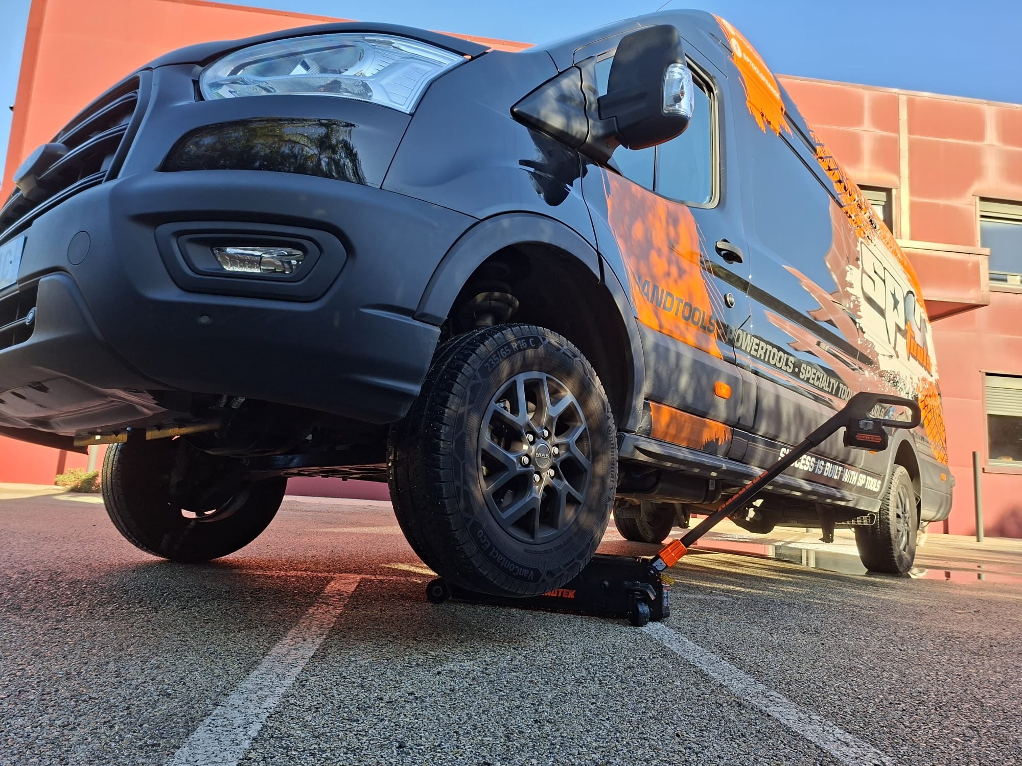 Cric électrique profil bas, 3 tonnes