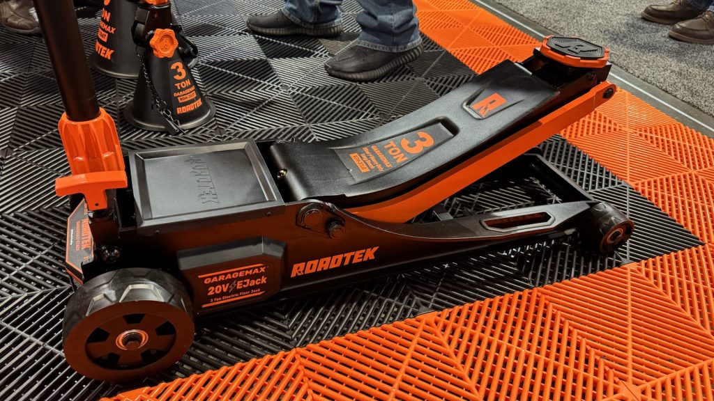 Cric électrique longue portée, roues xl, 3 tonnes