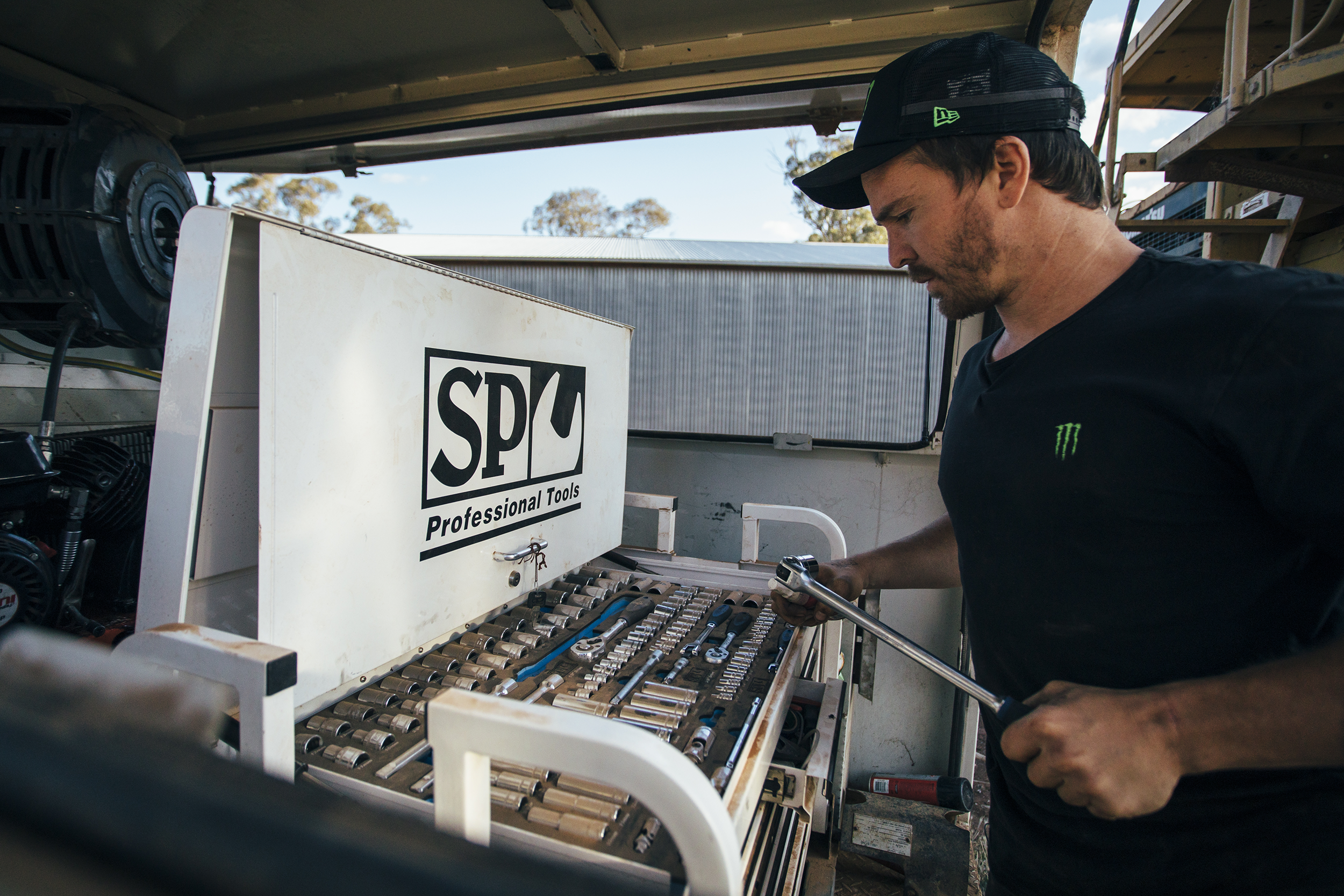 TopBox off road blanc 7 tiroirs  | SP Tools | SP40321