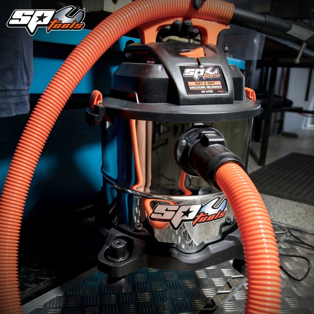 Aspirateur professionnel 20L eau et poussière 1250w SP Tools | SP Tools | SP020