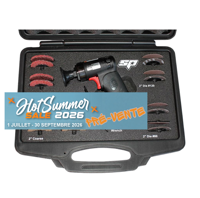 Coffret meuleuse pneumatique | SP Tools | SP-2331H