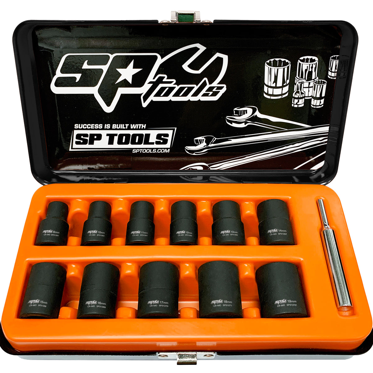 Jeu d'embouts sur douille 1/2 Hex en TX- long 4-16mm 15 pièces Teng