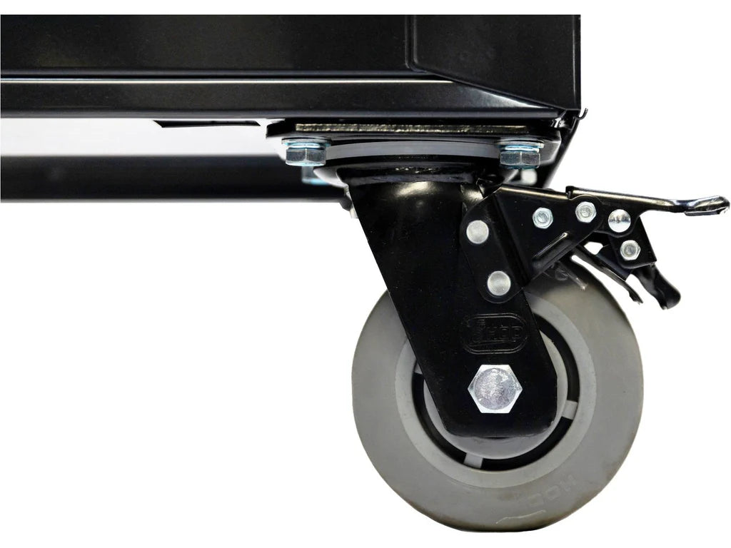Servante XL 14 tiroirs dont 10 équipés de 464 outils CUSTOM SERIES Noire | SP Tools