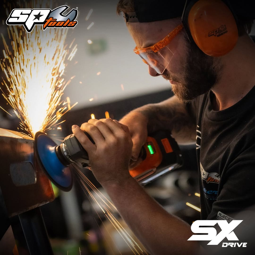 Meuleuse d'angle 125mm 18V Extrême power, 7000 tr/min | SP Tools | SP83311BU