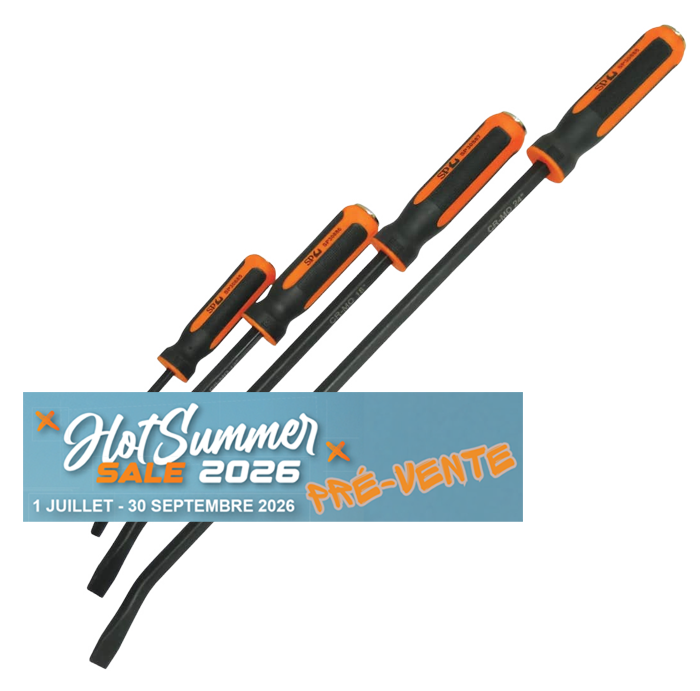Assortiment de leviers d'effort - 4 pièces | SP Tools | SP30839