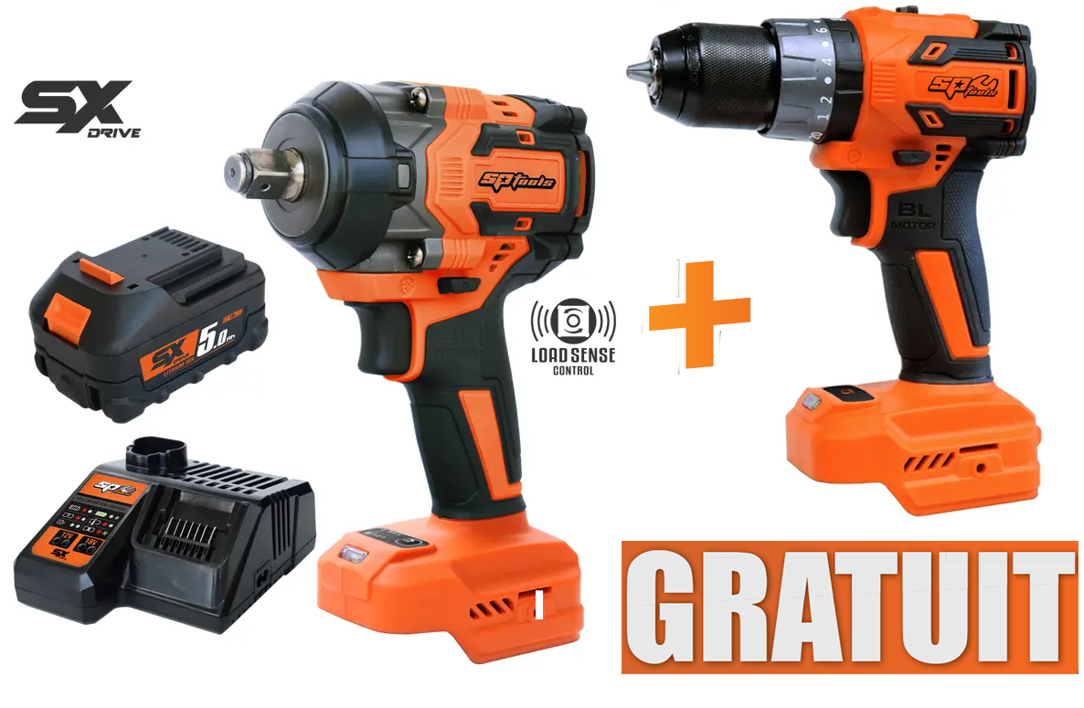 Servante XL 13 tiroirs dont 8 équipés de 400 outils TECH SERIES | SP Tools