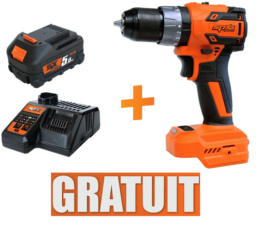 Servante 9 tiroirs dont 7 équipés de 366 outils TECH SERIES | SP Tools