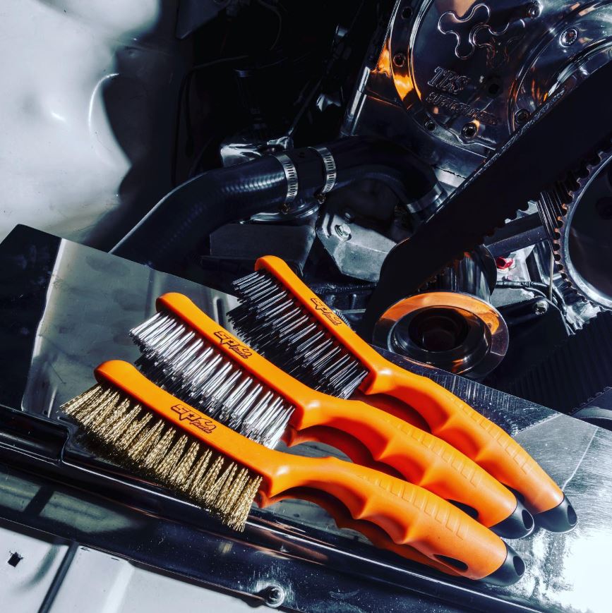 Assortiment de brosses 254mm - 3 pièces | SP Tools | SP30892