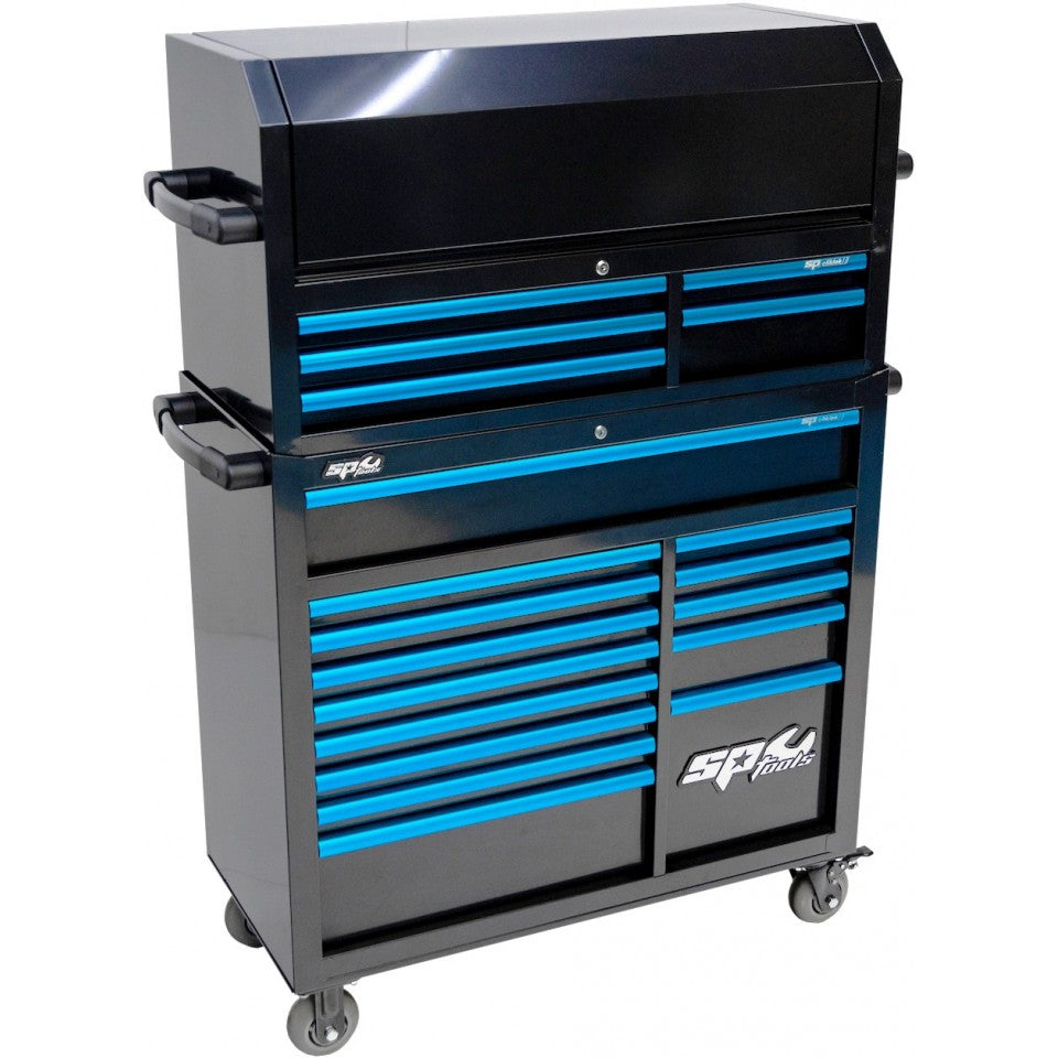 Servante vide + TopBox 19 tiroirs CUSTOM SERIES | SP Tools