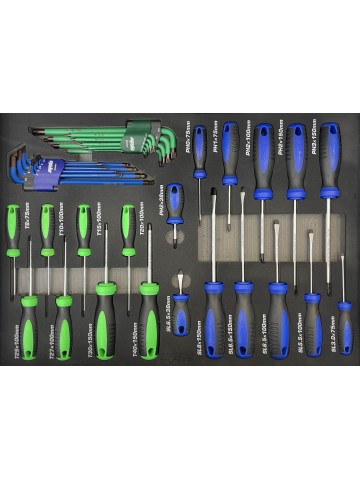 Servante XL 13 tiroirs dont 9 équipés de 455 outils TECH SERIES - EDITION LIMITEE | SP Tools