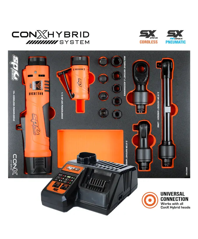 CONX HYBRID SYSTEM - Module master vissage 1/4", 3/8", 1/2" | SP Tools | SP83783
