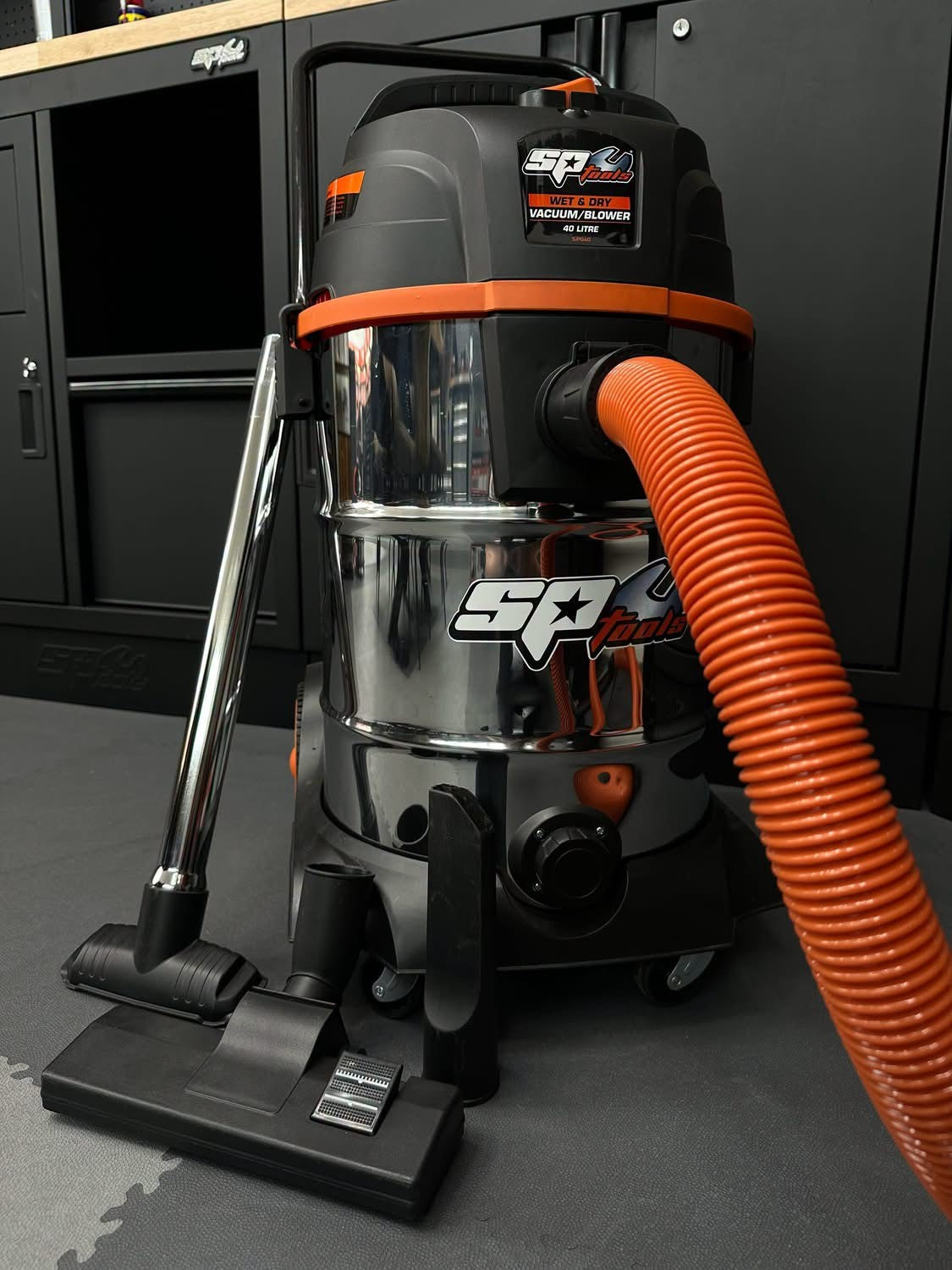 Aspirateur professionnel 40L eau et poussière 1400w SP Tools | SP Tools | SP040*