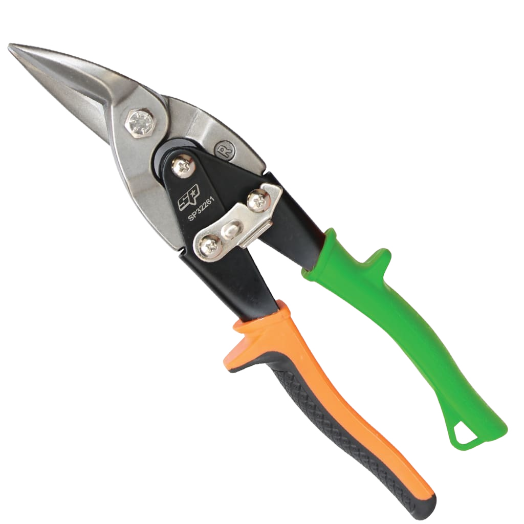 Cisaille à tôle type aviation 250mm | SP Tools Coupe à droite