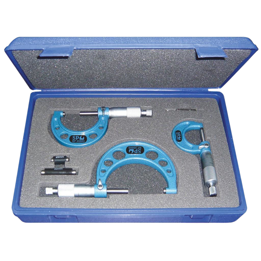 Coffret de micromètres - 3pcs | SP Tools Default Title